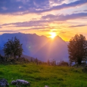 Stubenalm-Abendstimmung
