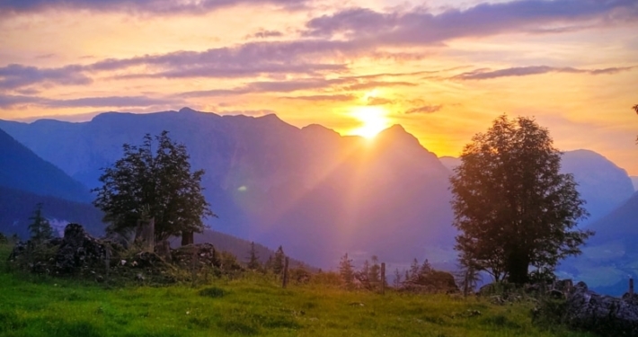 Stubenalm-Abendstimmung